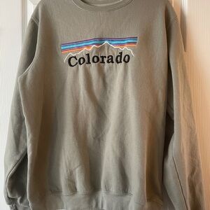 Green Colorado Sweater